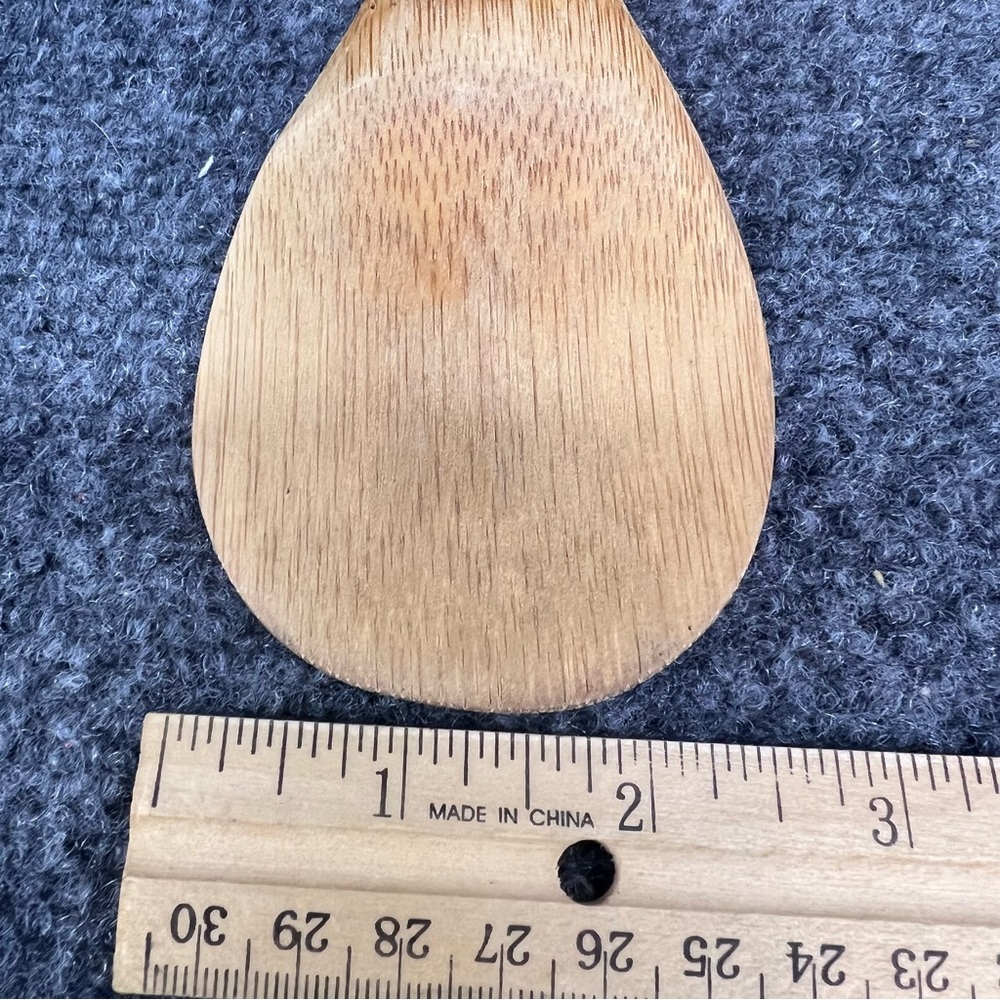 Sur La Table 9” Bamboo Rice Paddle Spoon - Picture 4 of 6